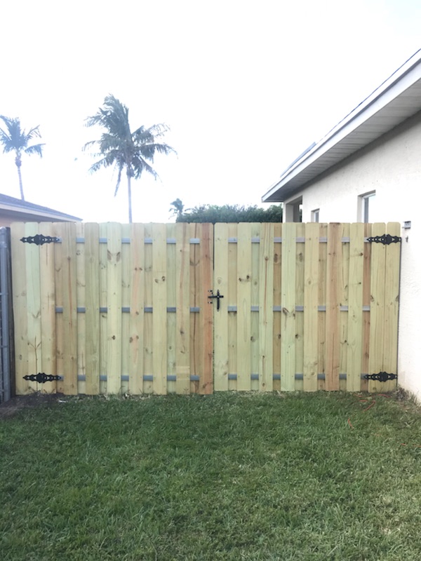 a new residential fence installation in Miramar FL