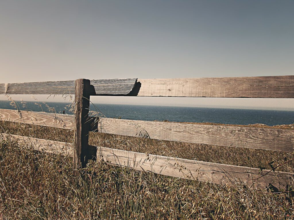 Outdoor Wood fence